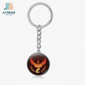 Fábrica de alta Qualidade Por Atacado Pokemon Go Custom Metal Coin Keychain